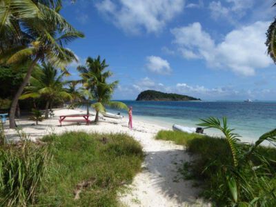 Tobago Cays, Salt Whistle Bay, Baradal