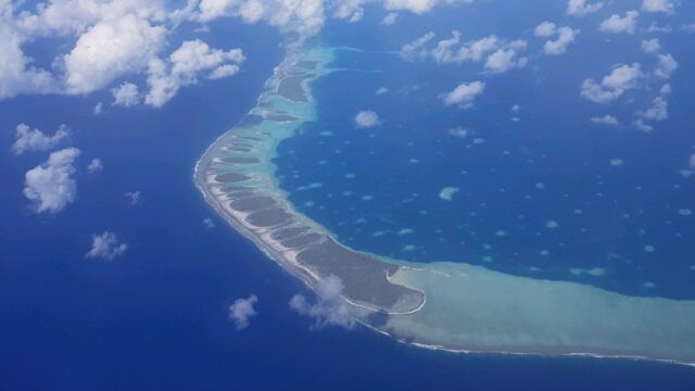 Rangiroa von oben
