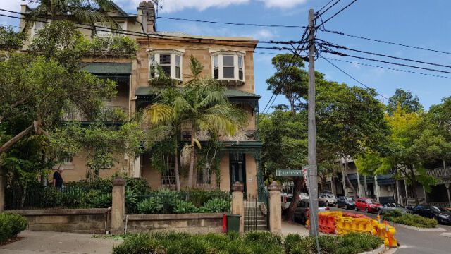 Straßenecke in Darlinghurst, Sydney