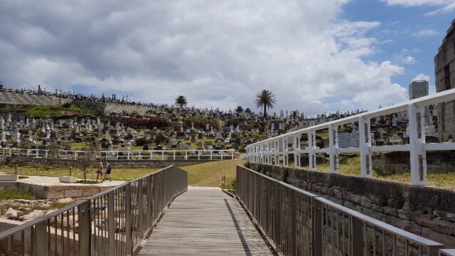 Küstenweg von Bondi Beach nach Coogee Beach (Friedhof)