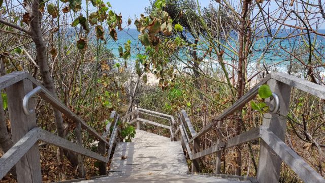 Auf dem Weg zum Sunshine Beach