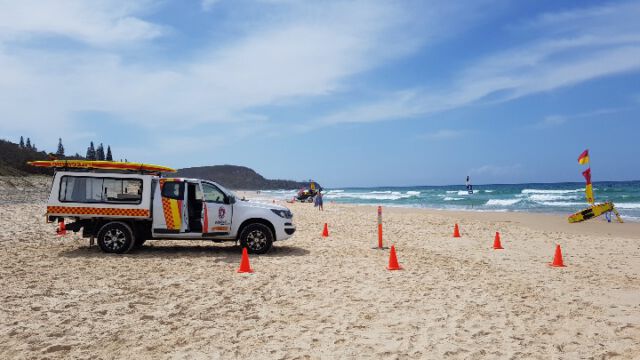 Lifeguards am Strand