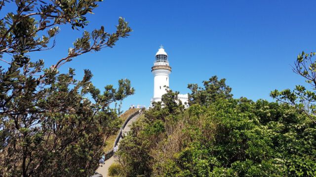 Da will ich hin: Leuchtturm in Byron Bay