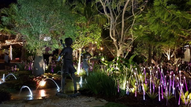 Gartenbeleuchtung in Westend